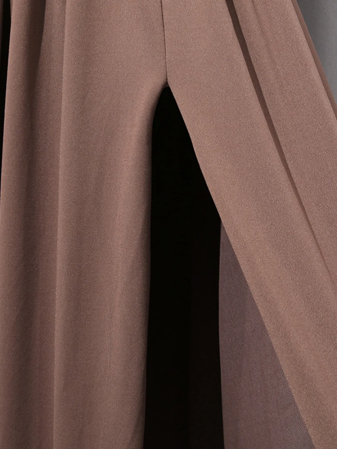 Ruched Long-Sleeve Maxi Dress with Cutout Detail 14