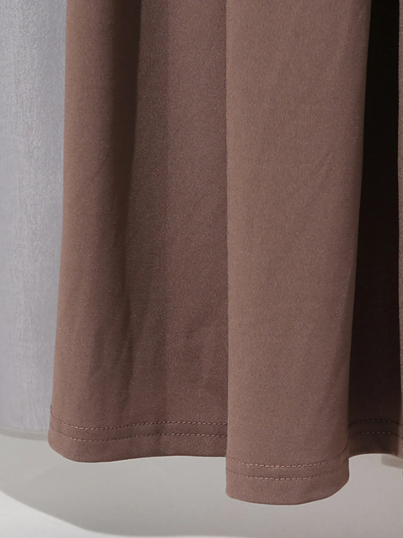 Ruched Long-Sleeve Maxi Dress with Cutout Detail 12