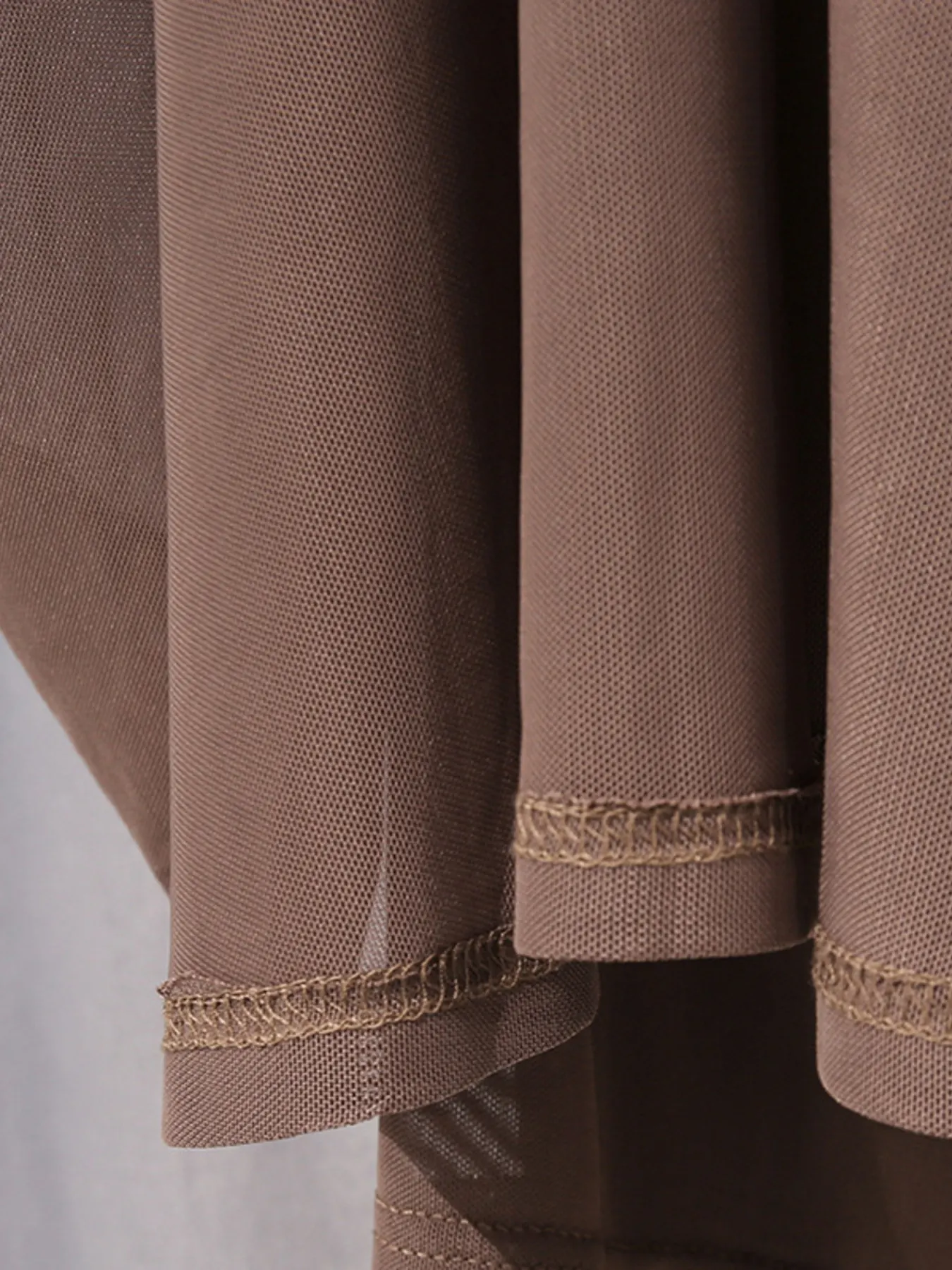 Ruched Long-Sleeve Maxi Dress with Cutout Detail 16